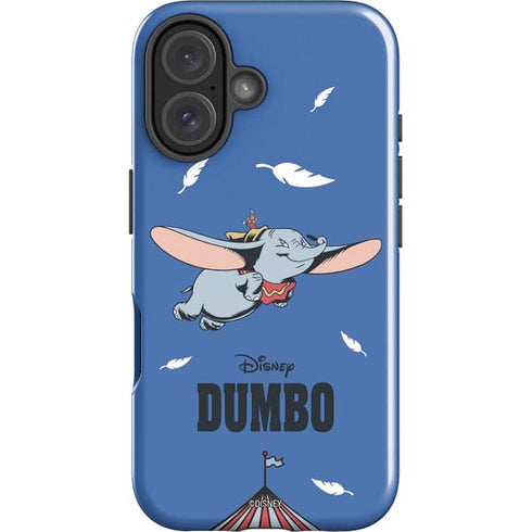 Disney Dumbo Classic Flying Elephant iPhone 16 Plus Impact Case